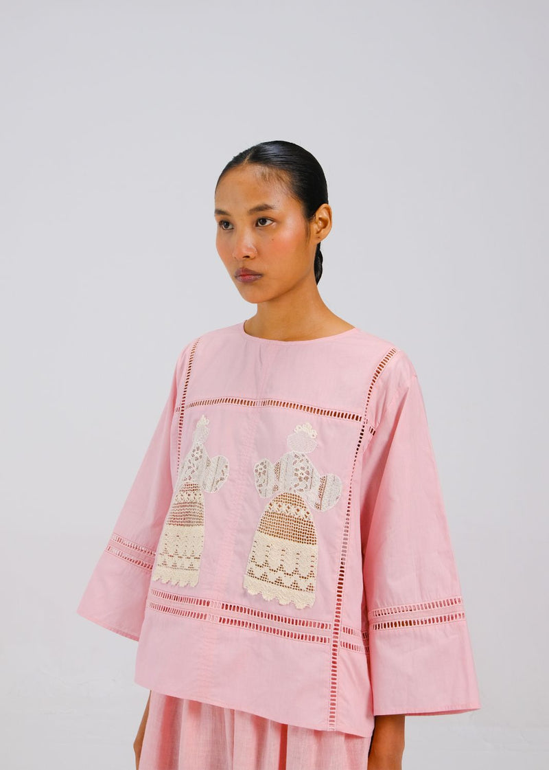 QUAD TOP - DOLL ROSE APPL by CORD for women in Singapore