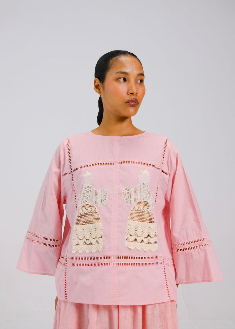 QUAD TOP - DOLL ROSE APPL by CORD for women in Singapore