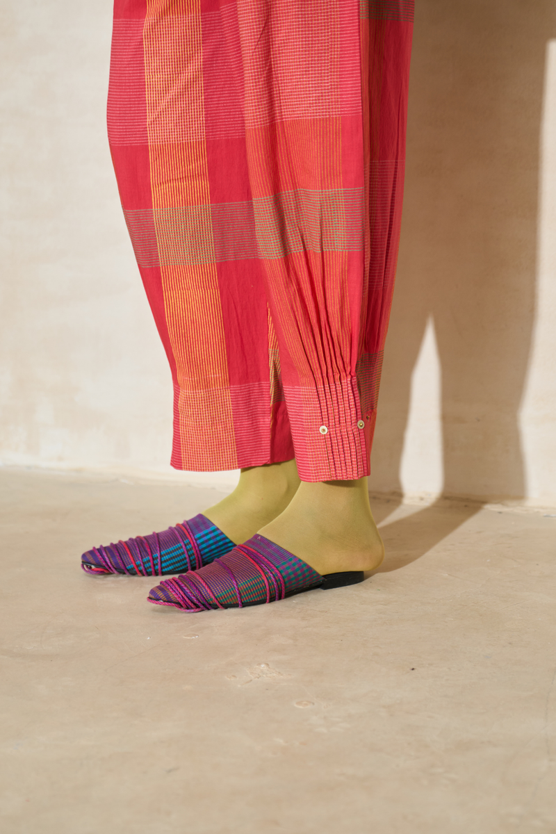 Rio Pant cotton by SWATTI KAPOOR in multi color for women in Singapore