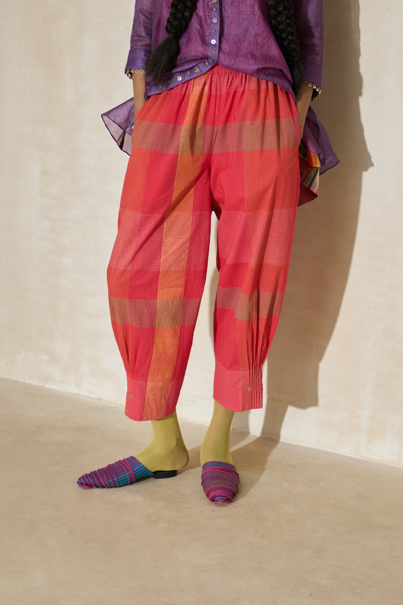 Rio Pant cotton by SWATTI KAPOOR in multi color for women in Singapore