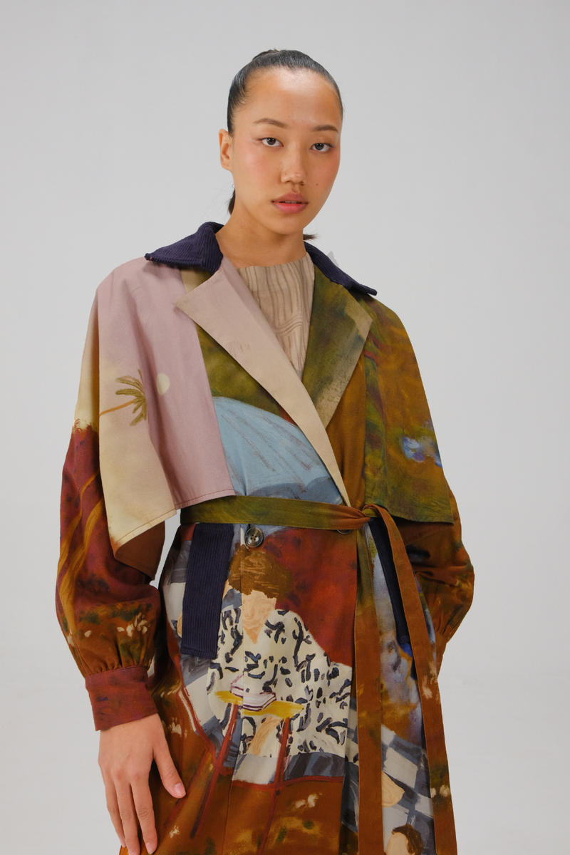 ROME JACKET-Lakeside twill by CORD for women in Singapore