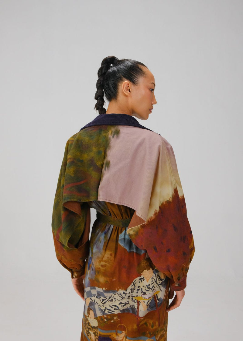 ROME JACKET-Lakeside twill by CORD for women in Singapore