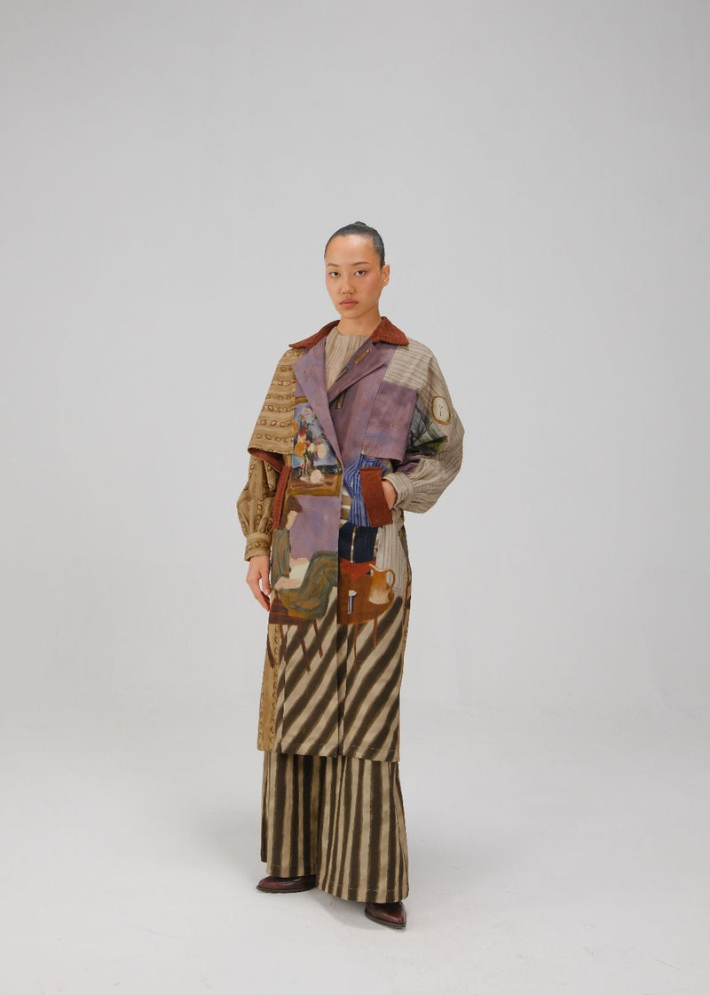 ROME JACKET-Living Room twill by CORD for women in Singapore