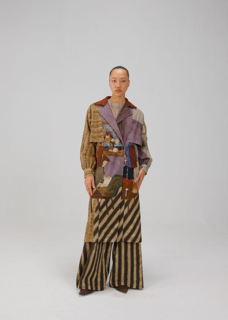 ROME JACKET-Living Room twill by CORD for women in Singapore