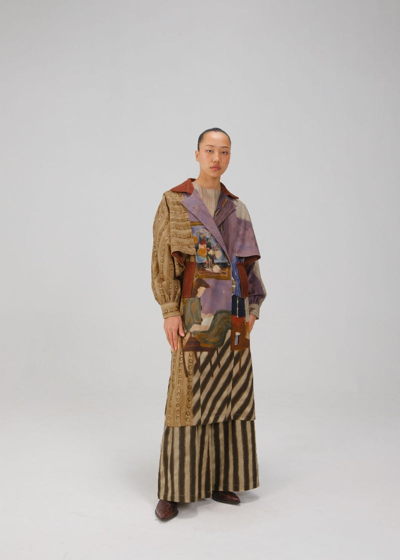 ROME JACKET-Living Room twill by CORD for women in Singapore