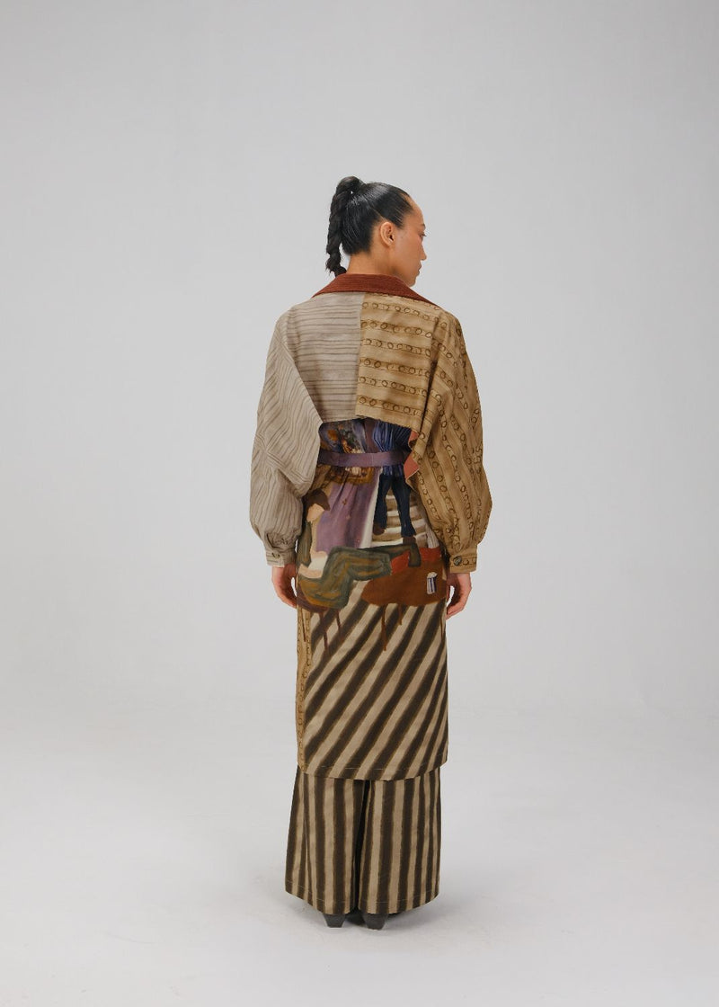 ROME JACKET-Living Room twill by CORD for women in Singapore