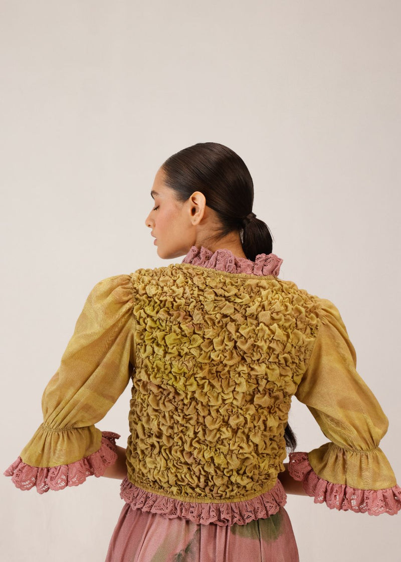 ROOSHED BLOUSE - SWIMMERS G by CORD for women in Singapore