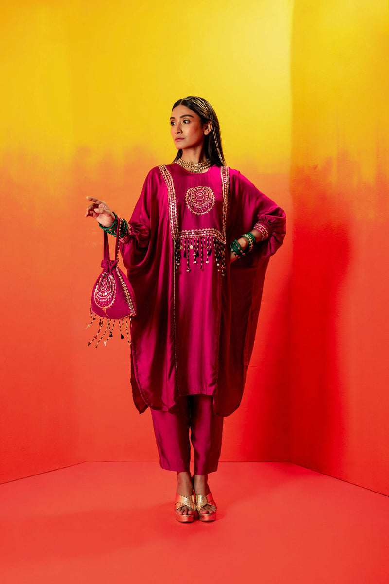 Tara Pink AntiFit Kurta with Pant