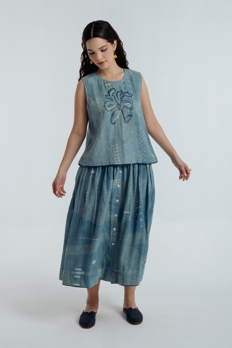 Indigo Skirt