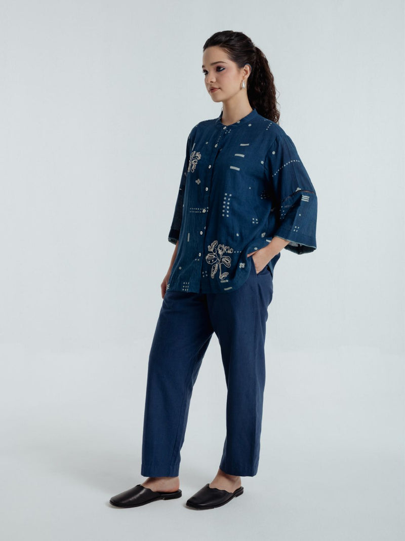 Indigo Shadow Shirt