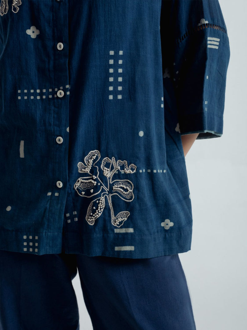 Indigo Shadow Shirt