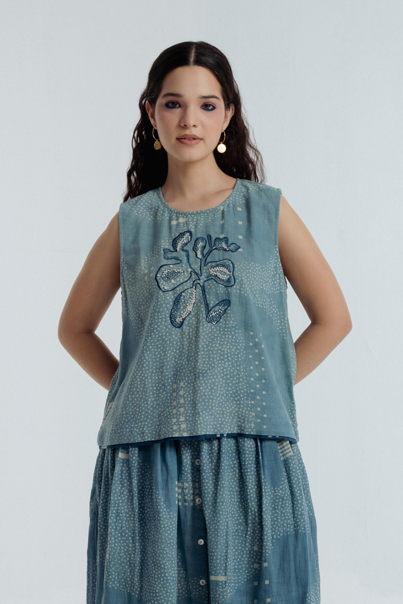 Indigo Sky Top