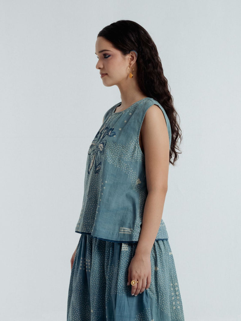 Indigo Sky Top