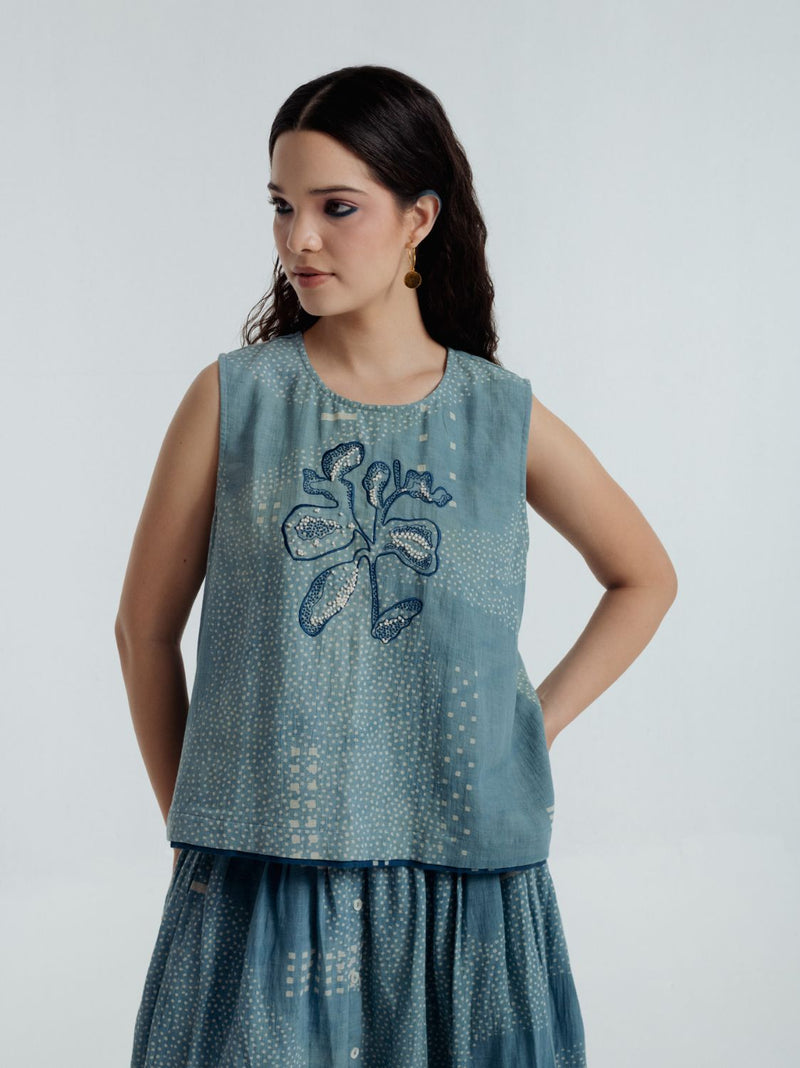 Indigo Sky Top