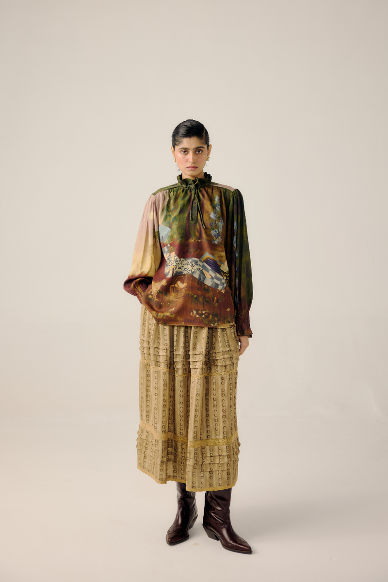 RUFFLED TOP-Lakeside by CORD for women in Singapore
