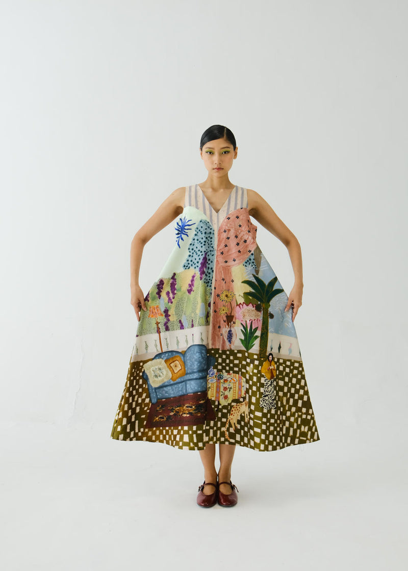 Ravine Dress-Alice satin by CORD for women in Singapore