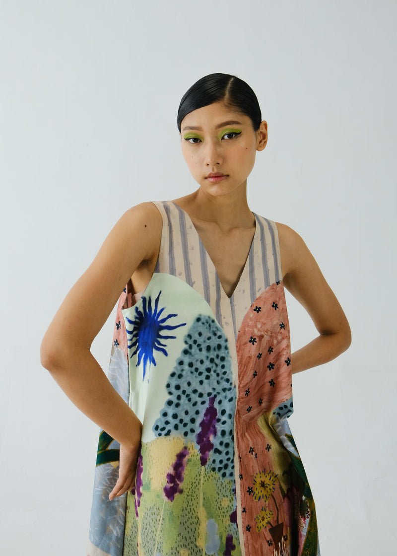 Ravine Dress-Alice satin by CORD for women in Singapore