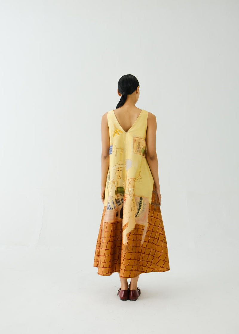 Ravine Dress-Fisherman satin by CORD for women in Singapore