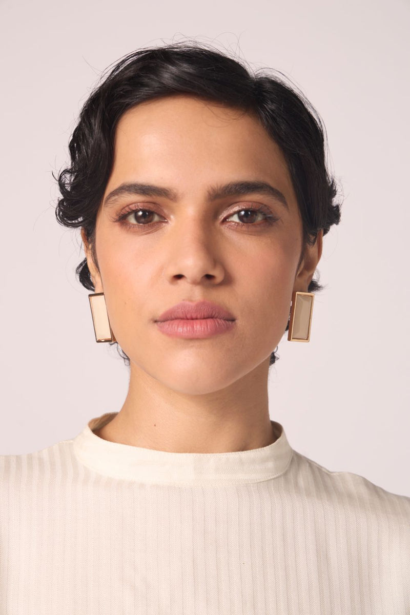 Rayya Off White Silk Top silk by The Summer House for women in Singapore