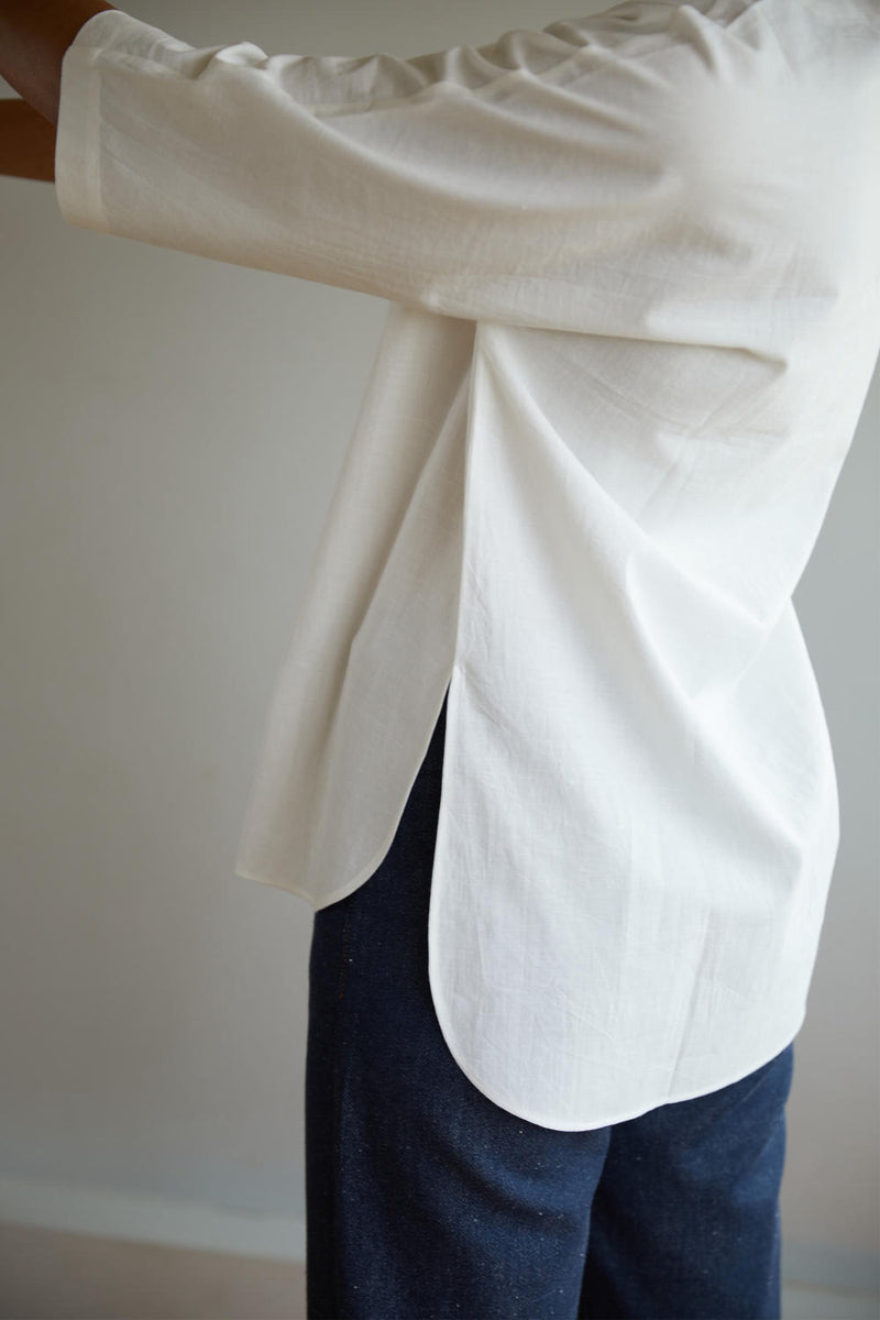 Reeves Top cotton by The Summer House in white color for women in Singapore