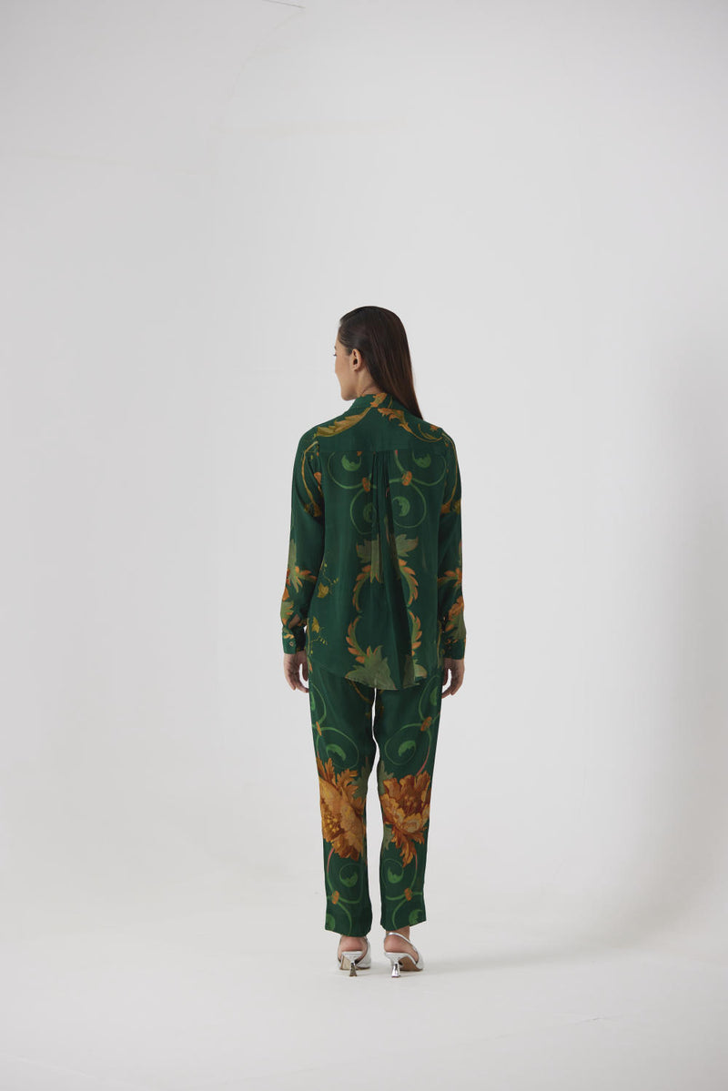 RHODE CO-ORD SET by Yam in green color for women in Singapore
