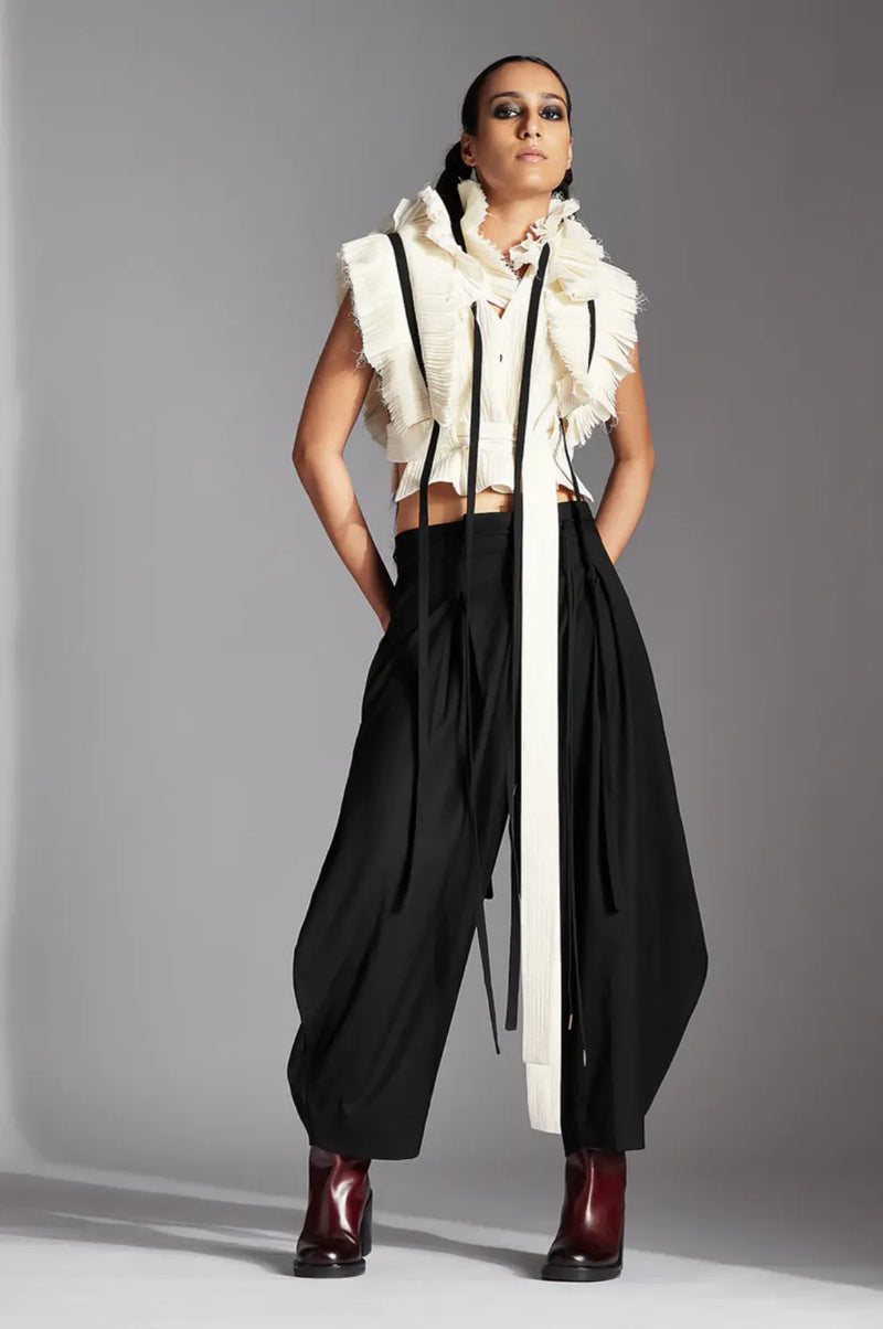 Riel Jacket-White cotton by Chola in white color for women in Singapore