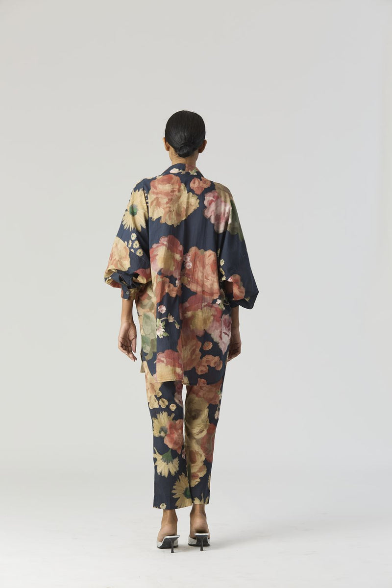 ROSALIA COTTON CO-ORD SET cotton by Yam in black color for women in Singapore