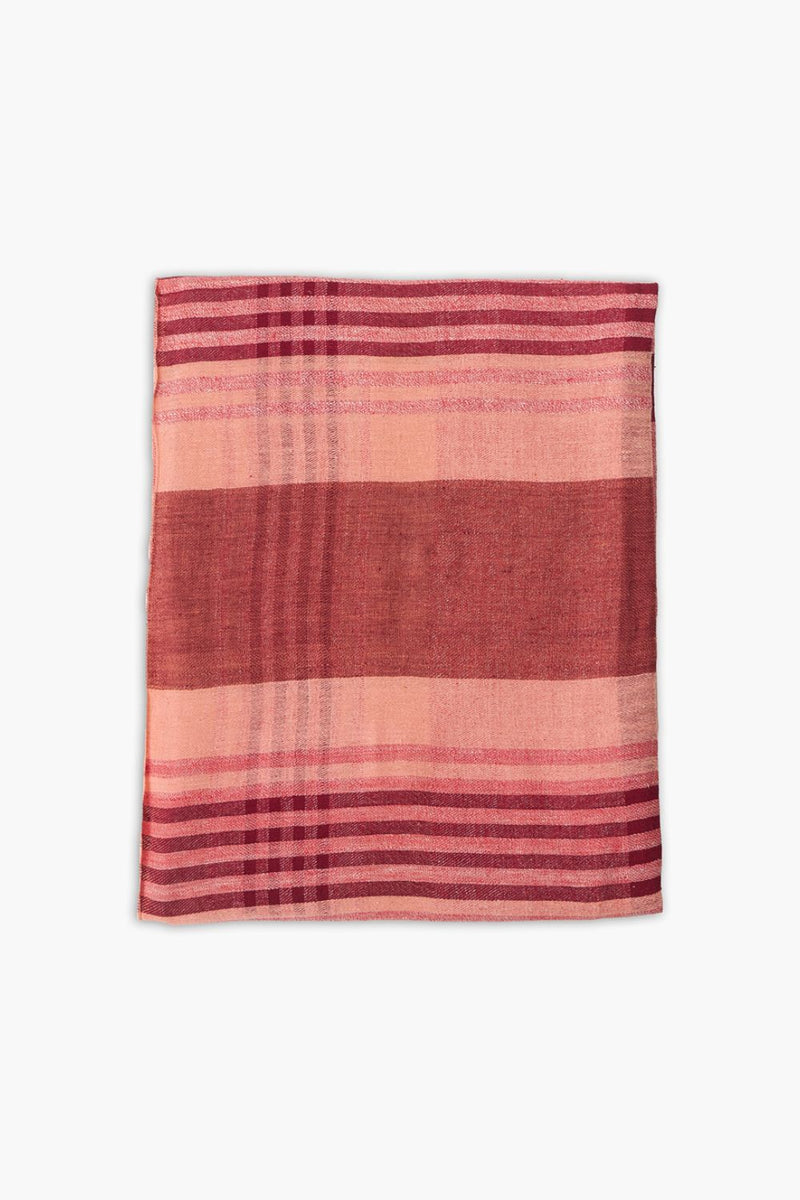 Rosewood Stole cotton by World of Crow in multi color for women in Singapore