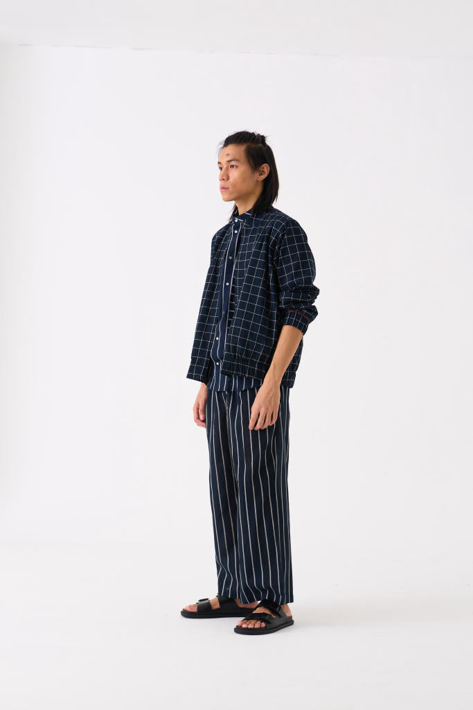 BOMBER JACKET CO-ORD (SET OF 3) - BLACK by THREE Men for men in Singapore