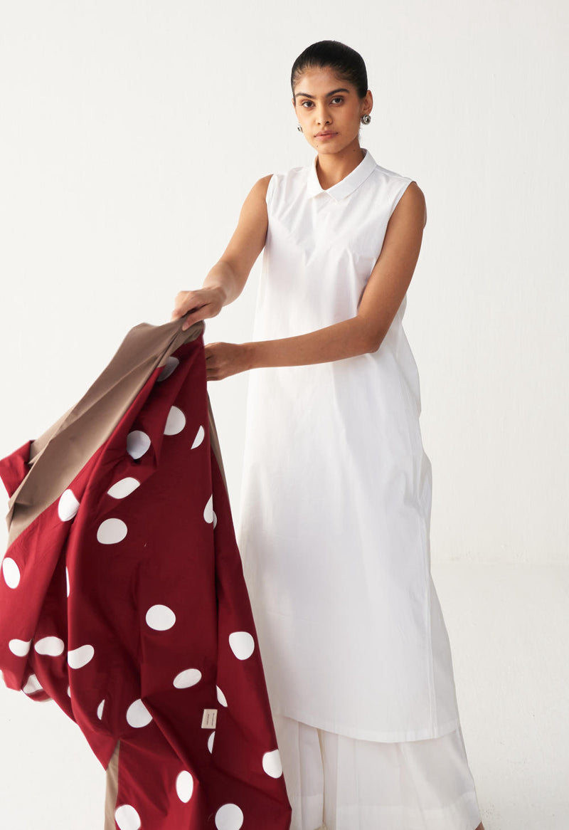 FLORAL APP. PATCH JACKET-CEDAR poplin by THREE for women in Singapore