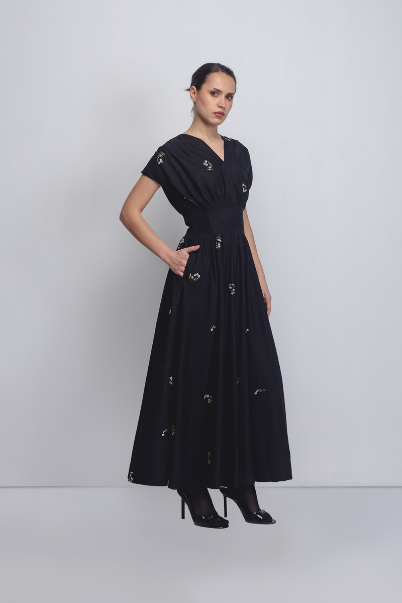 Sae Dress - Black Buy Sae Dress - Black from C&W | Dresses for Women by Leh Studios in black color for women in Singapore