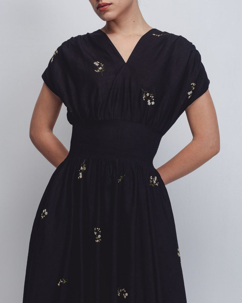 Sae Dress - Black Buy Sae Dress - Black from C&W | Dresses for Women by Leh Studios in black color for women in Singapore