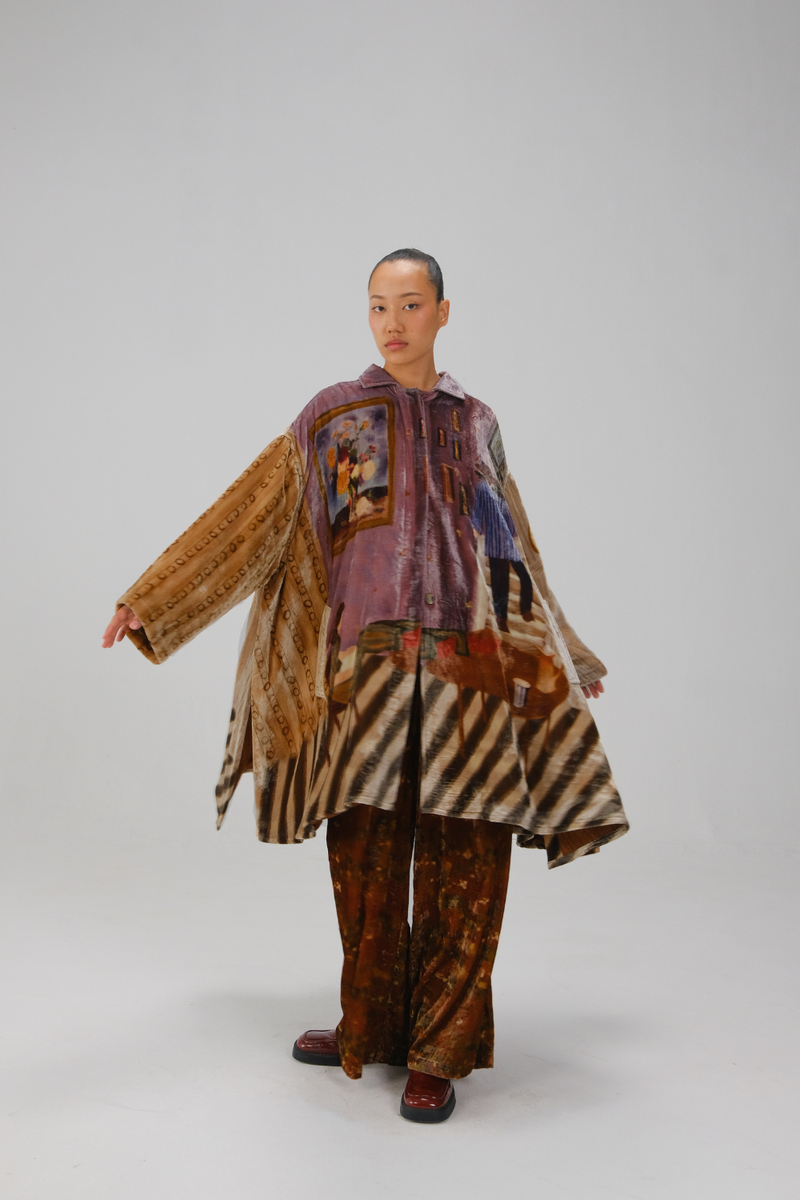 SEOUL OVERCOAT-Living Room by CORD for women in Singapore