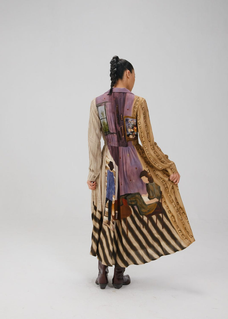 SHIRT DRESS-Living Room cotton by CORD for women in Singapore