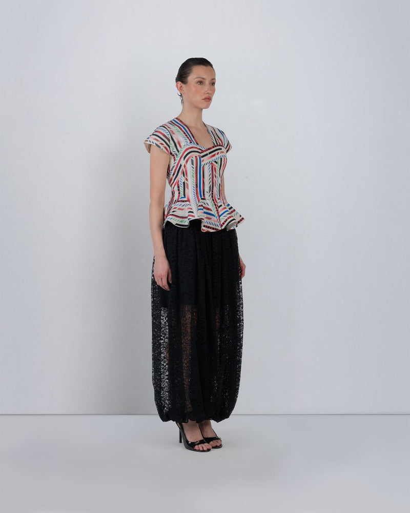SIA TOP - Multicolour top/shirt by Leh Studios in multicolour for women in Singapore