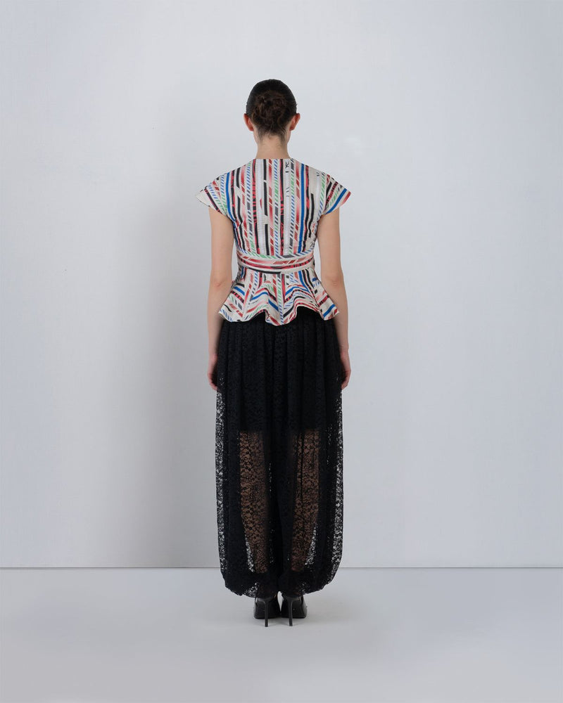 SIA TOP - Multicolour top/shirt by Leh Studios in multicolour for women in Singapore
