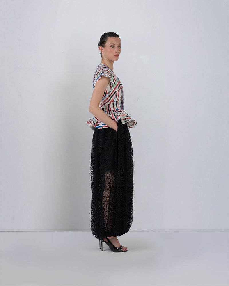 SIA TOP - Multicolour top/shirt by Leh Studios in multicolour for women in Singapore