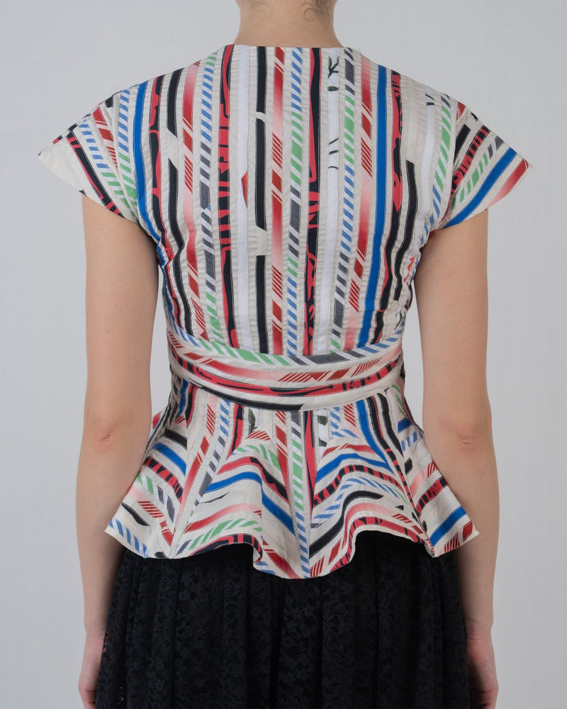 SIA TOP - Multicolour top/shirt by Leh Studios in multicolour for women in Singapore