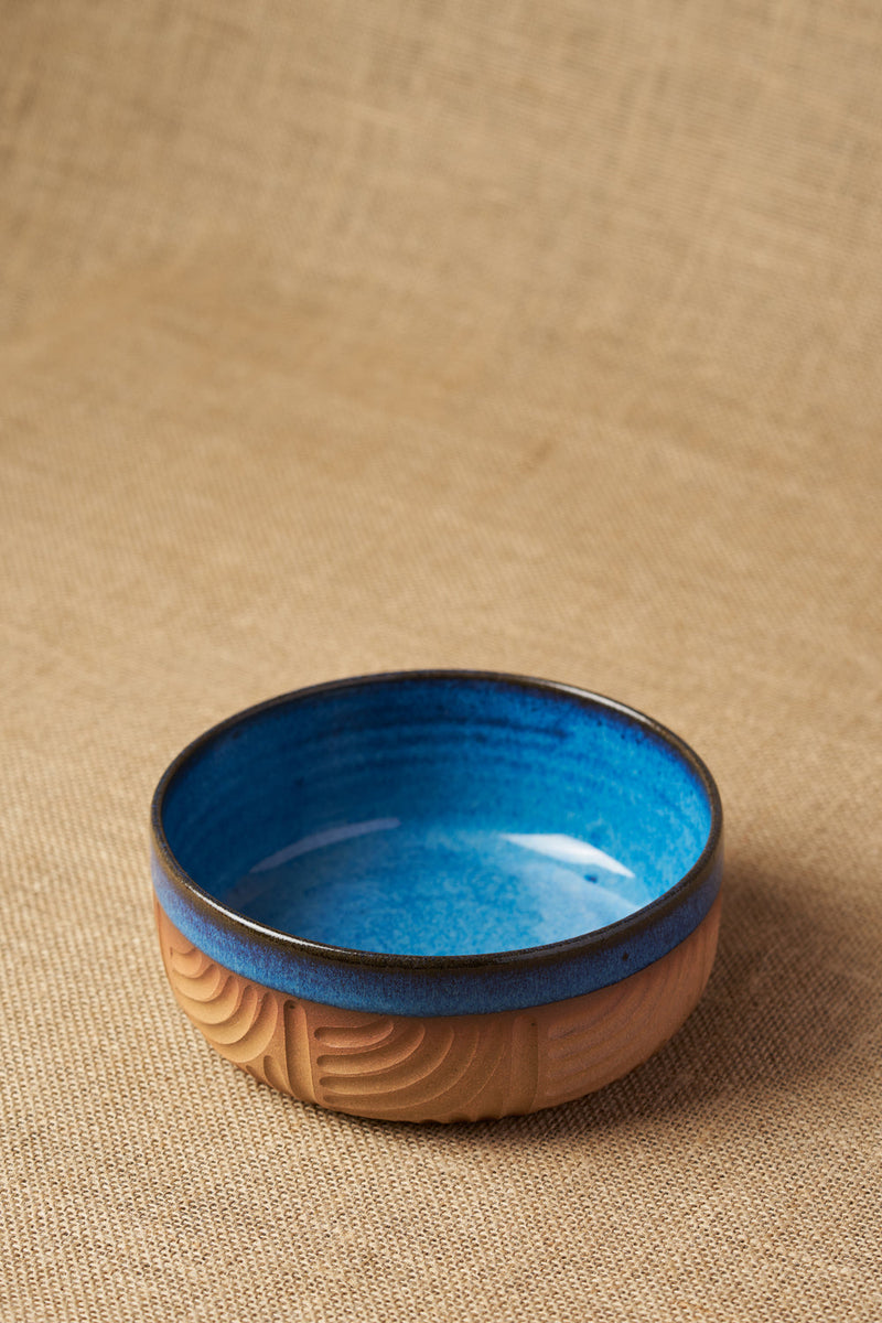 Gata Loop Medium Serving Bowl-Two Tone