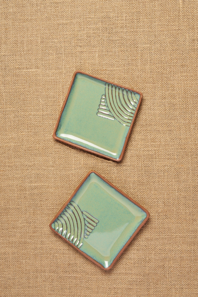 Gata Loop Square Plate (Set of 2)