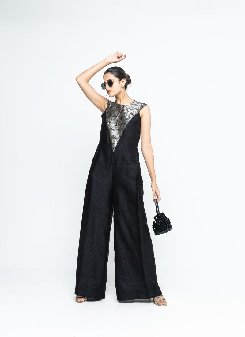Reha - Statement Jumpsuit - Black
