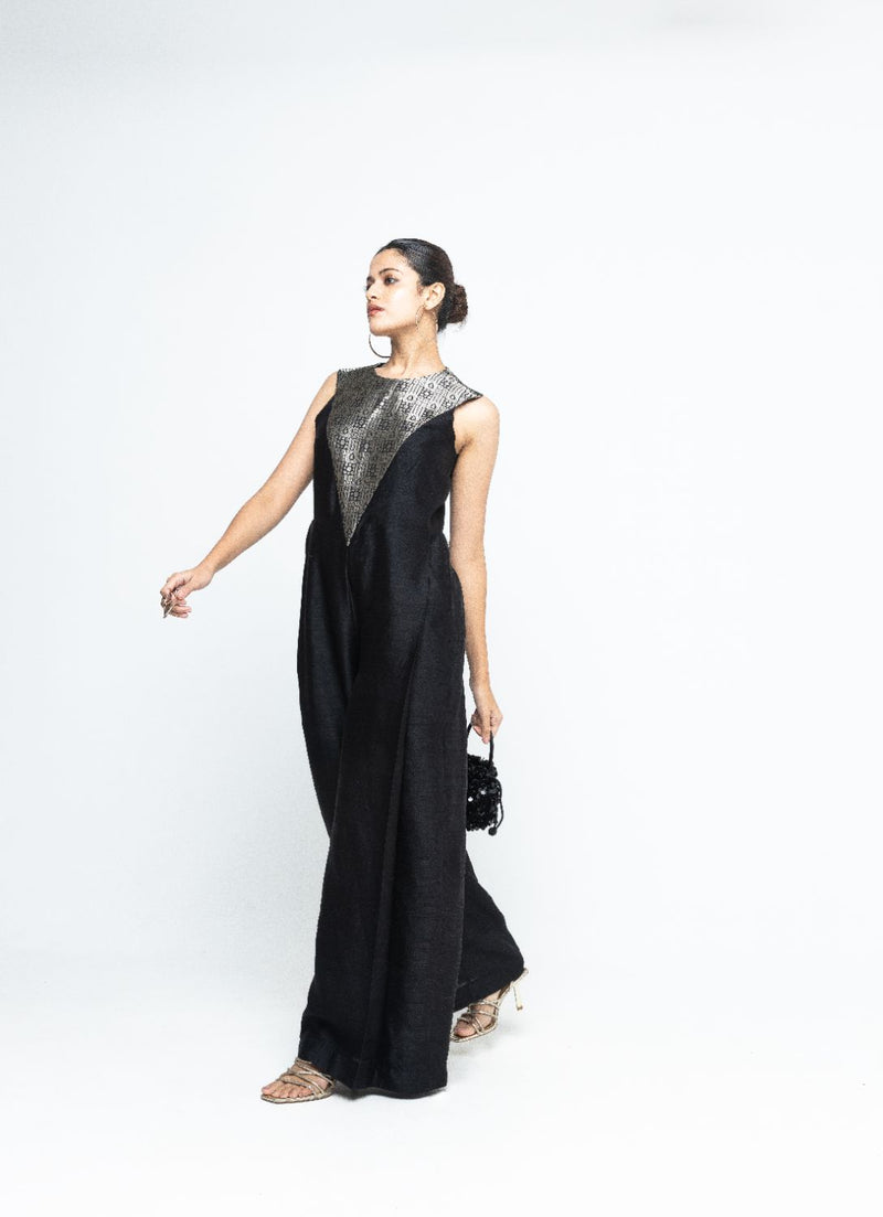 Reha - Statement Jumpsuit - Black