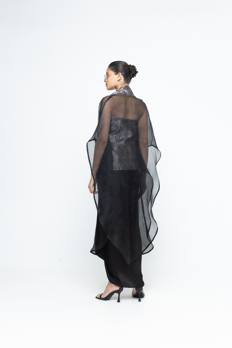 Dela Cape set - Black