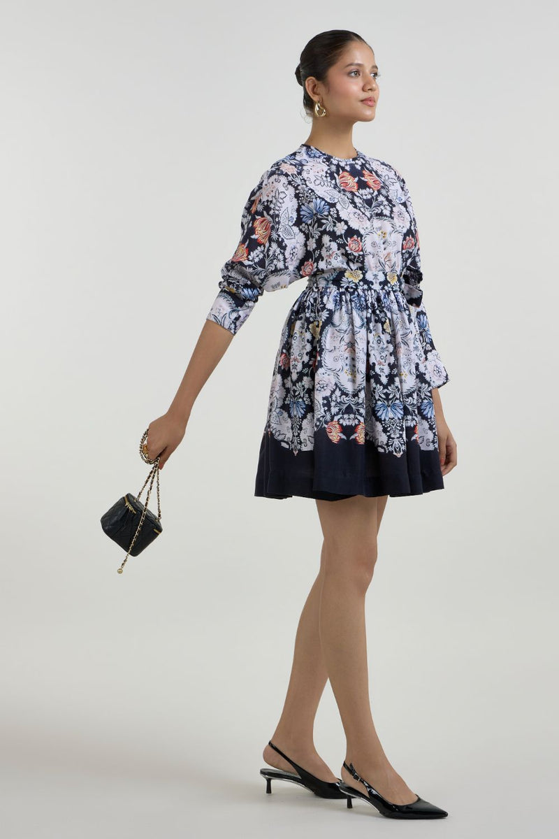 Valerie Mini Dress linen dress by SOBARIKO for women in Singapore
