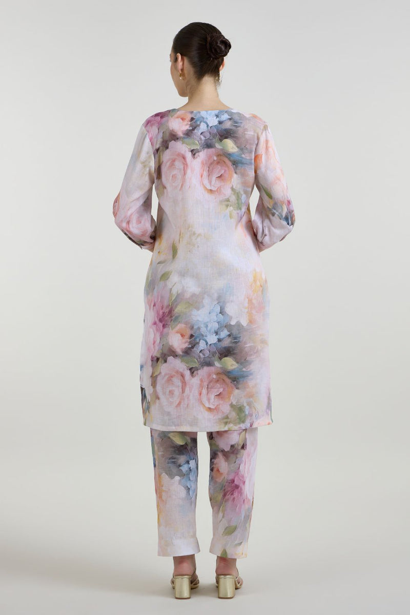 Olivia Kurta Set linen co-ord set by SOBARIKO for women in Singapore