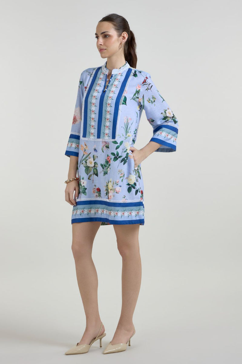 Blaire Shift Dress linen dress by SOBARIKO for women in Singapore