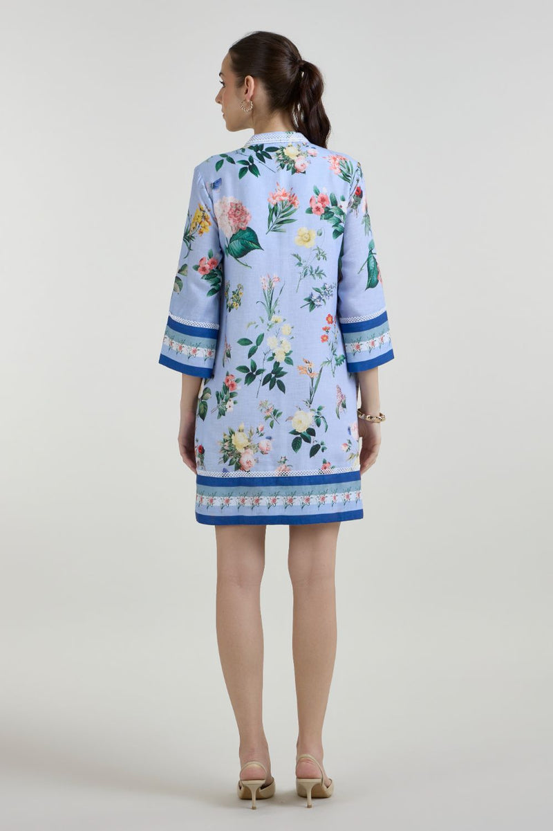 Blaire Shift Dress linen dress by SOBARIKO for women in Singapore