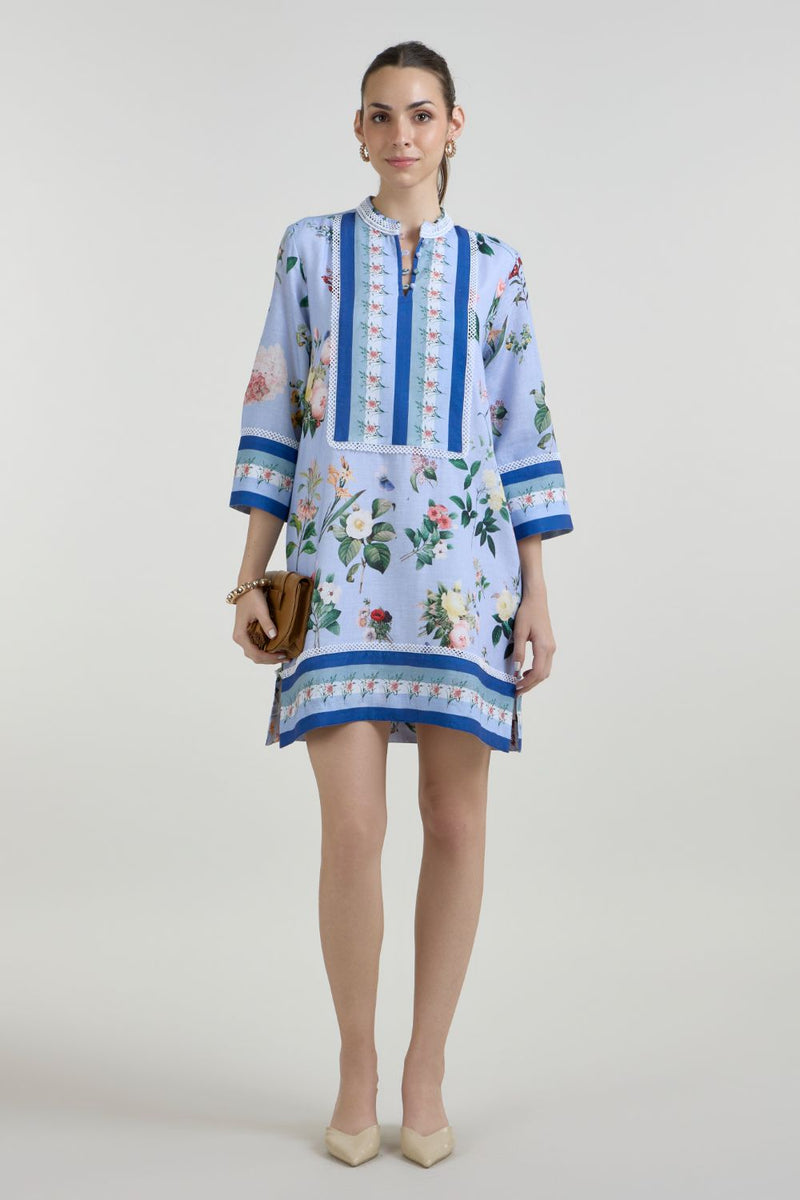 Blaire Shift Dress linen dress by SOBARIKO for women in Singapore