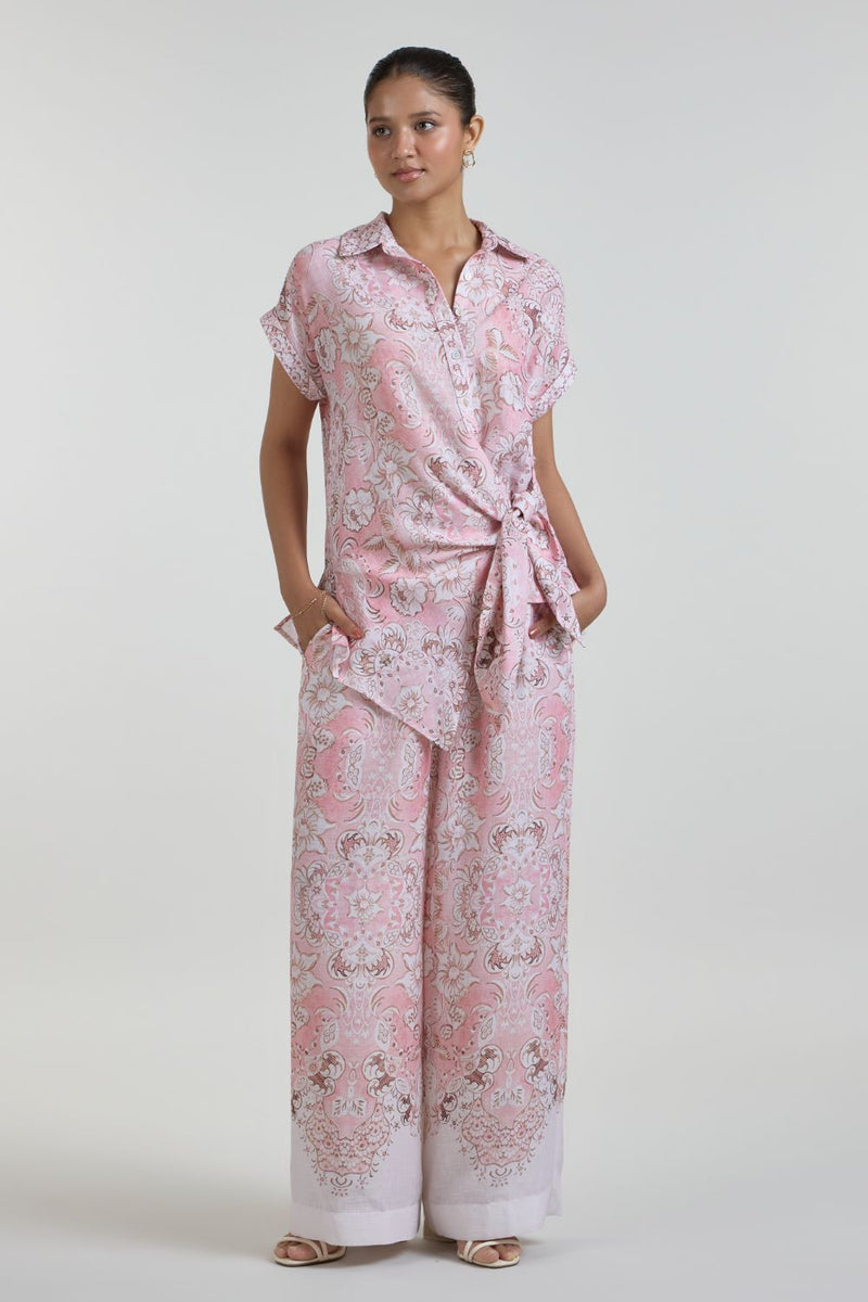 Anna Twist Co-ord linen co-ord set by SOBARIKO for women in Singapore