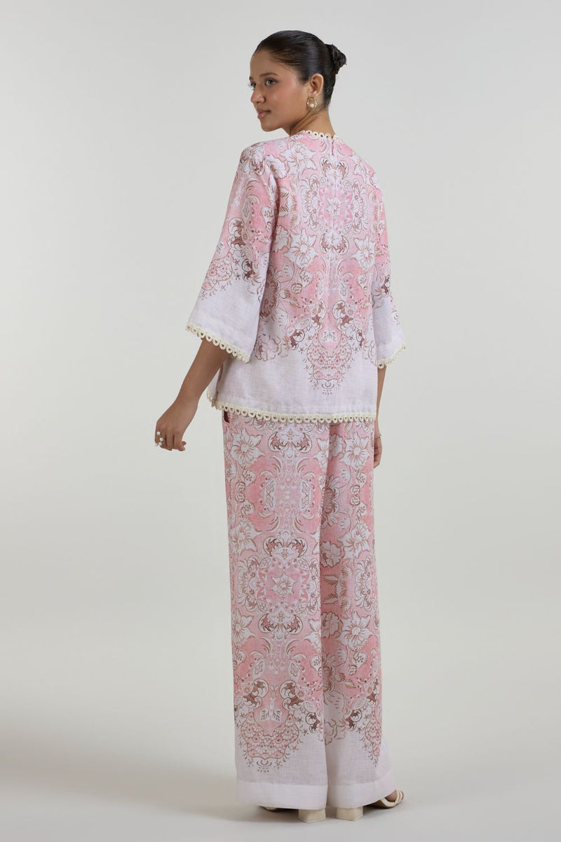 Anna Tunic set linen co-ord set by SOBARIKO for women in Singapore